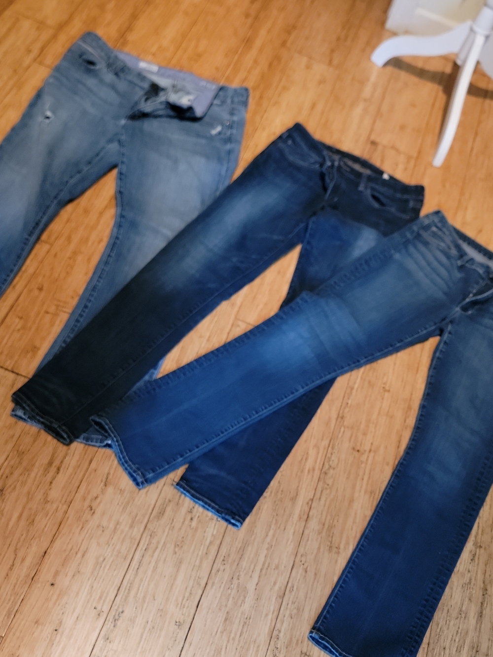 Women’s Blue Denim Jeans - Classic Slim Fit All Size 30